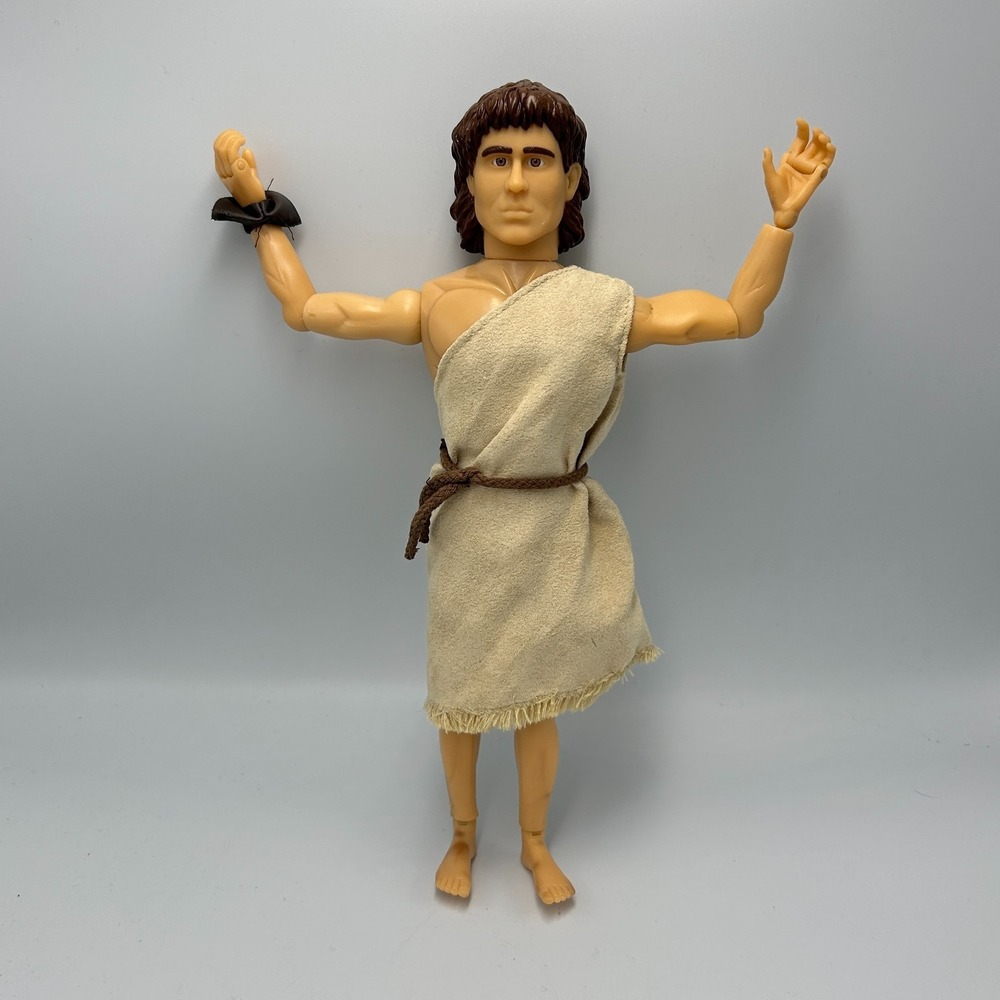 Messengers of Faith Talking David Figure Doll King Shepard Goliath Bible Christ